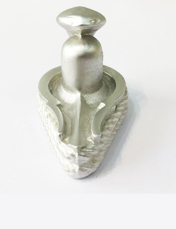 Parad (Mercury) Shivling With Snake Weight- 439.40 gm