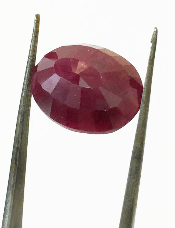 11.25 ratti/10.00ct Natural Certified Non Heat Non Treat Ruby/Manik