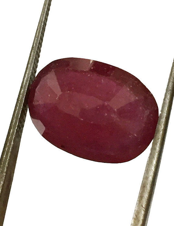 11.25 ratti/10.00ct Natural Certified Non Heat Non Treat Ruby/Manik