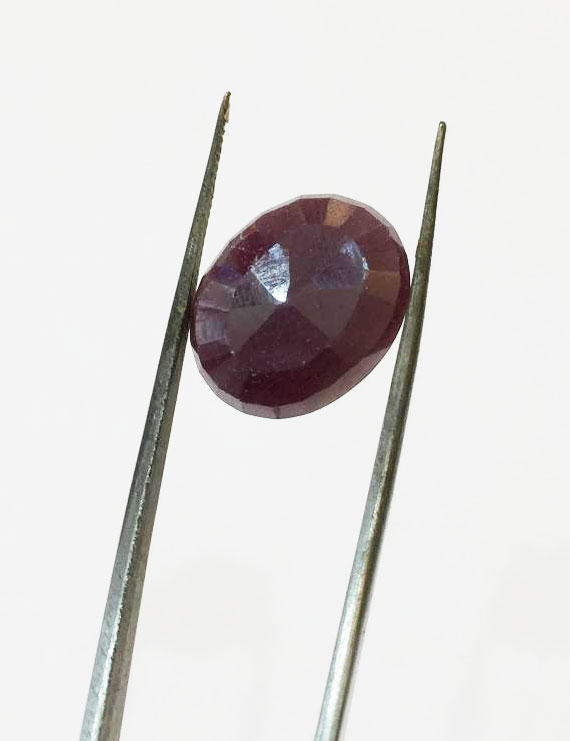 12.25 ratti/11.04 ct Natural Certified Non Heat Non Treat Ruby/Manik