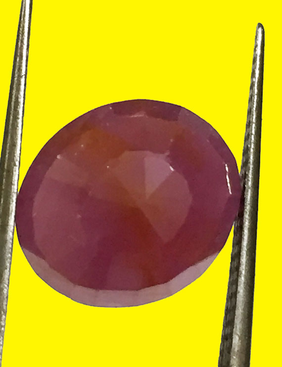 5.16 ct Natural Certified Non Heat Non Treat Ruby/Manik