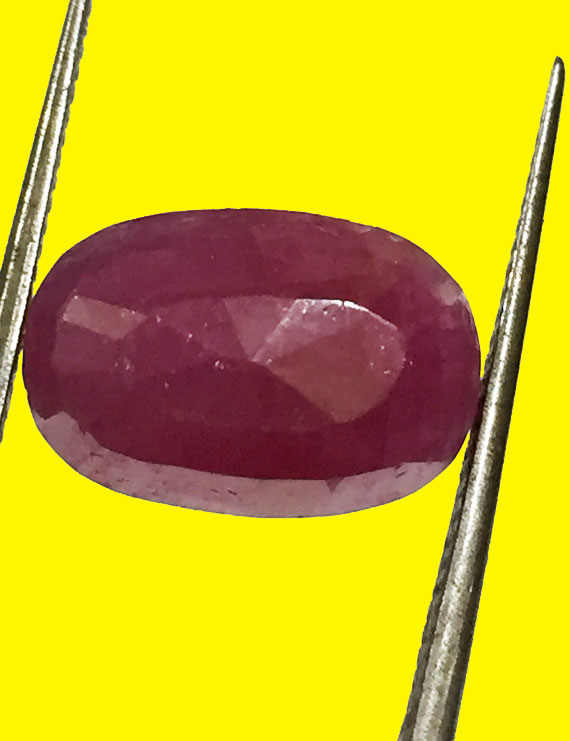 5.84 ct Natural Certified Non Heat Non Treat Ruby/Manik