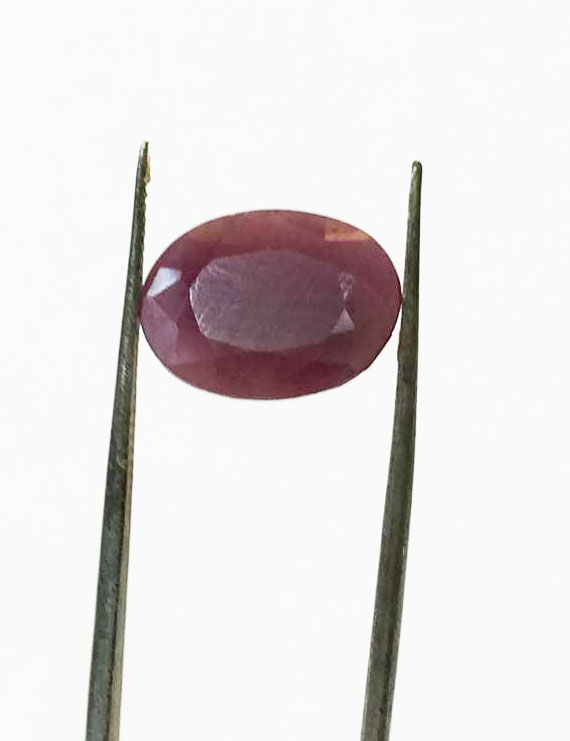 6.50 ratti/6.01ct Natural Certified Non Heat Non Treat Ruby/Manik — Buy Online India | Gemshub
