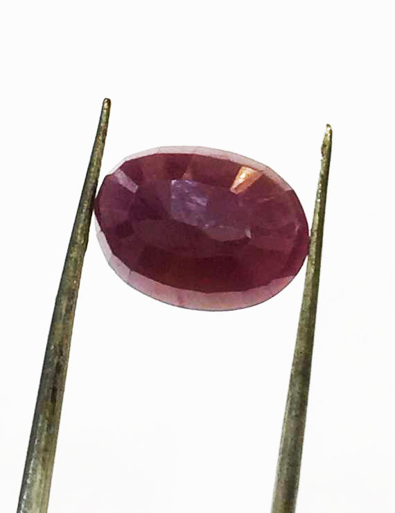 6.50 ratti/6.01ct Natural Certified Non Heat Non Treat Ruby/Manik