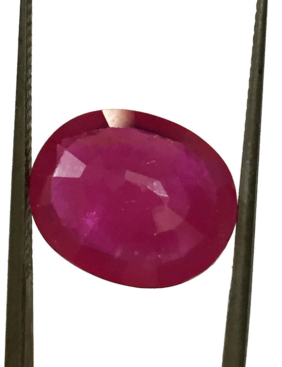 6.03 ct Natural Certified Bangkok/New Burma Ruby/Manik