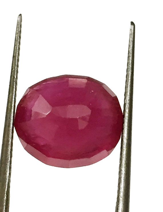 6.48 ct Natural Certified New Burma Ruby/Manik