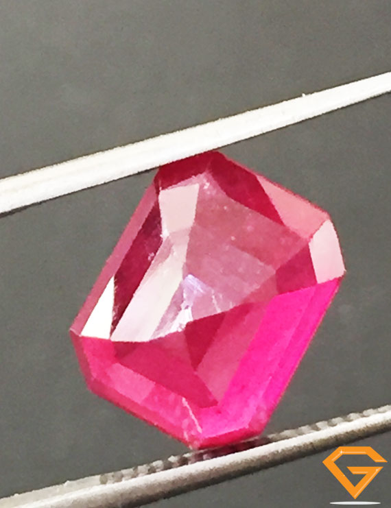 7.20 ct Certified Ruby Gemstone New Burma (Bangkok)