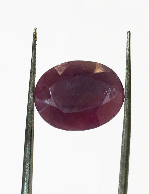 8.50 ratti/7.58 ct Natural Certified Non Heat Non Treat Ruby/Manik