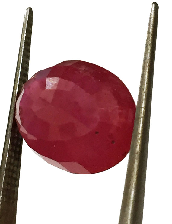8.13 ct Natural Certified New Burma Ruby/Manik