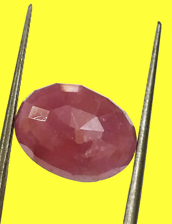 8.20 ct Natural Certified Non Heat Non Treat Ruby/Manik