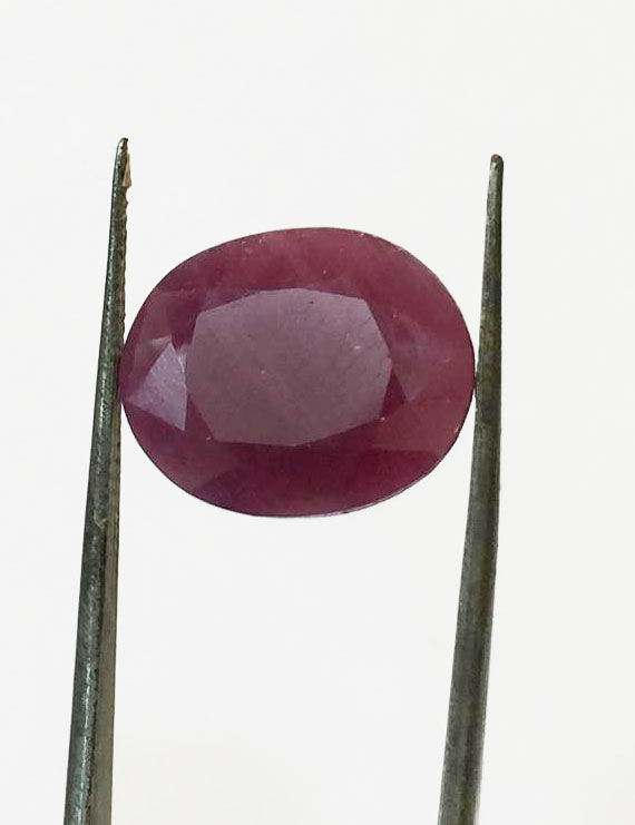 9.25 ratti/ 8.38 ct Natural Certified Non Heat Non Treat Ruby/Manik