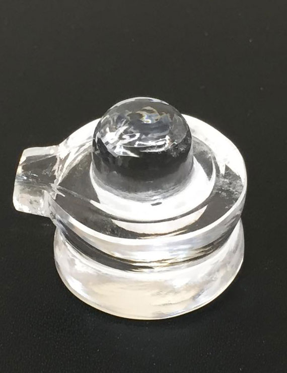 16 grm Natural Certified Sphatik/Crystal Shivling