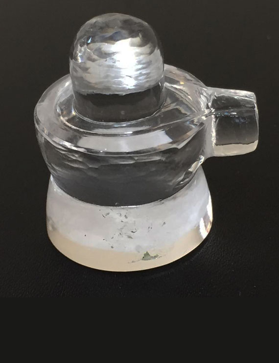 21 grm Natural Certified Sphatik/Crystal Shivling