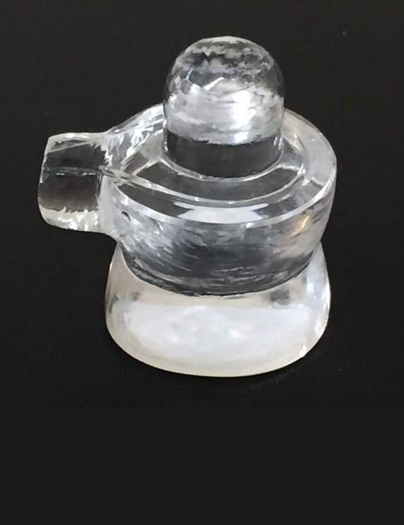 21 grm Natural Certified Sphatik/Crystal Shivling