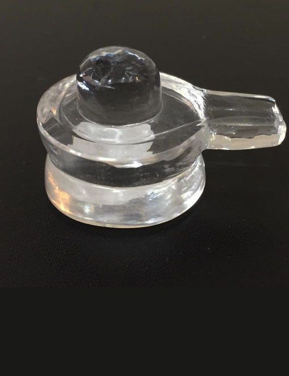 22 grm Natural Certified Sphatik/Crystal Shivling