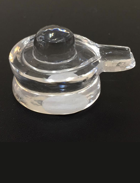 26 grm Natural Certified Sphatik/Crystal Shivling