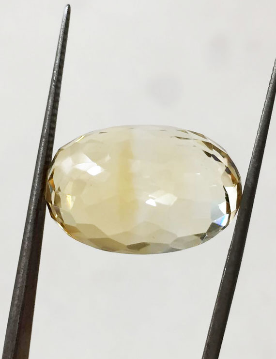15.50 ratti (13.94 ct) Natural Certified Sunela (Citrine)