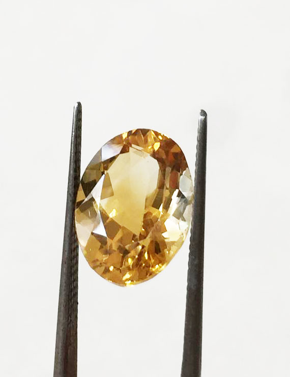 4.24 ct Natural Certified Sunela (Citrine) — Buy Online India | Gemshub