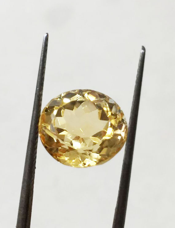 5.25 ratti (4.67 ct) Natural Certified Sunela (Citrine) — Buy Online India | Gemshub