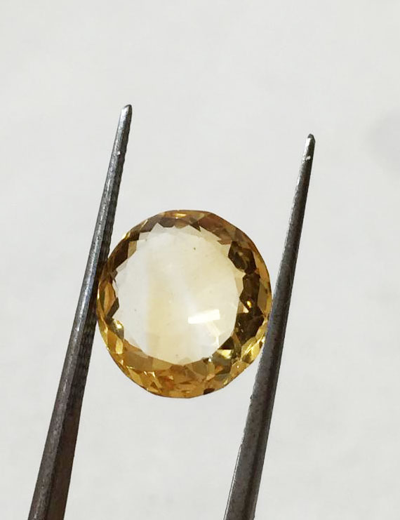 5.80 ratti (5.25 ct) Natural Certified Sunela (Citrine) — Buy Online India | Gemshub