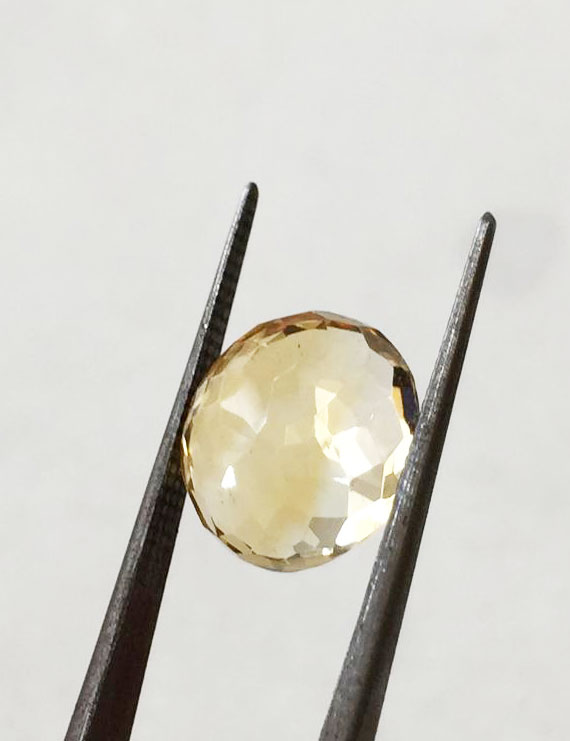 5.80 ratti (5.25 ct) Natural Certified Sunela (Citrine)