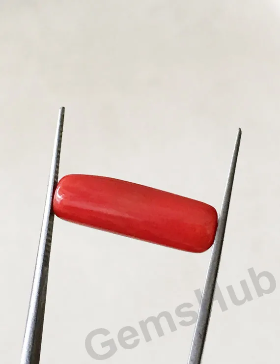 7.50 Ratti (6.78 ct) Natural Certified Moonga/Coral