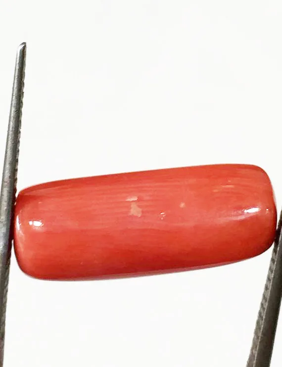 8.25 Ratti (7.39 ct) Natural Certified Moonga/Coral