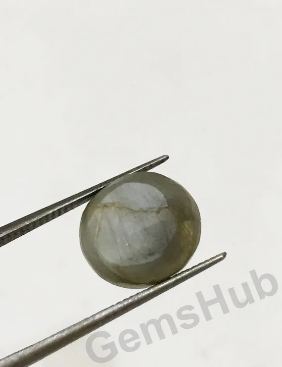 10.00 Ratti (8.98 Ct) Natural Chrysoberyl Cat's Eye (Lehsunia) | Certified Gemstone