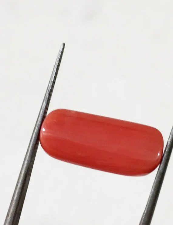 8.37 Ratti (7.53 ct) Natural Certified Moonga/Coral