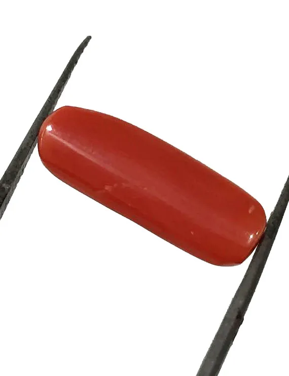 6.00 Ratti (5.36 ct) Natural Certified Moonga/Coral
