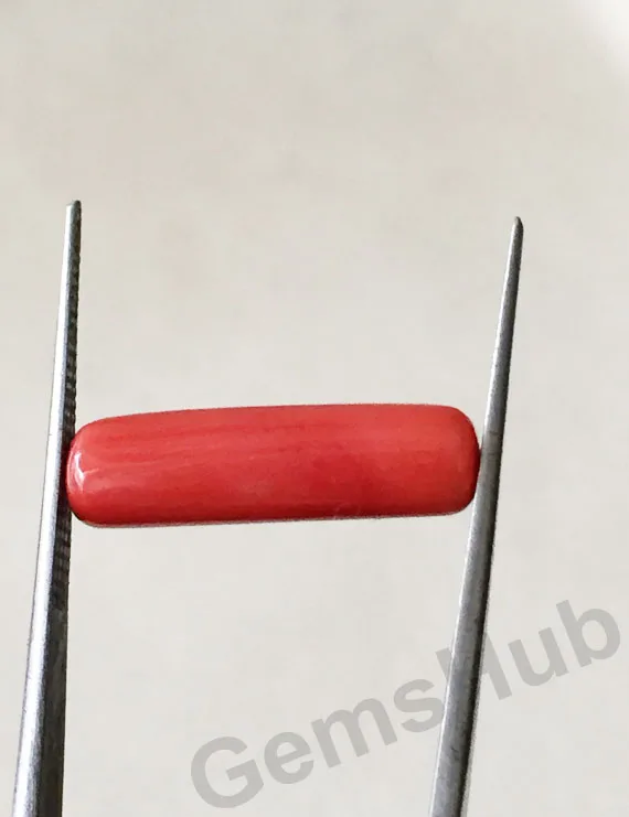 6.25 Ratti (5.54 ct) Natural Certified Moonga/Coral