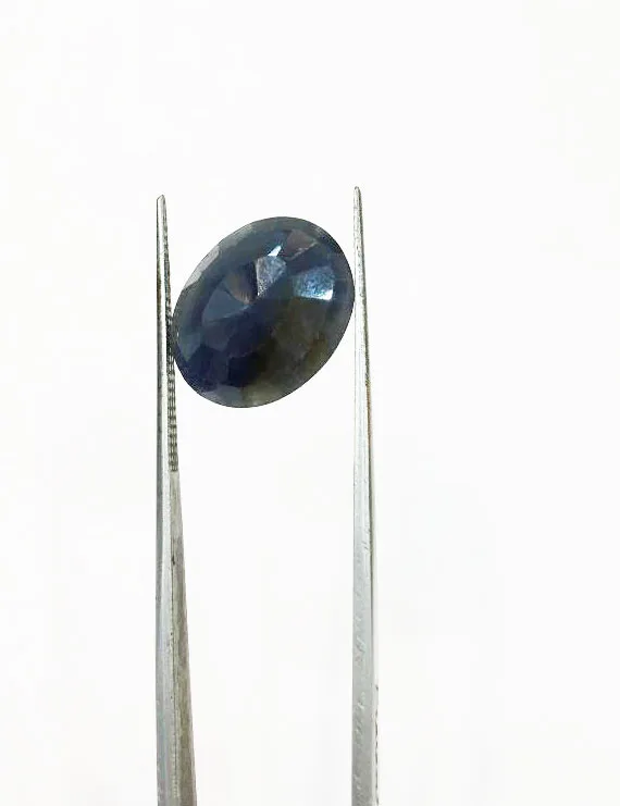 10.50 Ratti (9.61 Ct) Natural Non-Heat Non-Treated Blue Sapphire (Neelam)