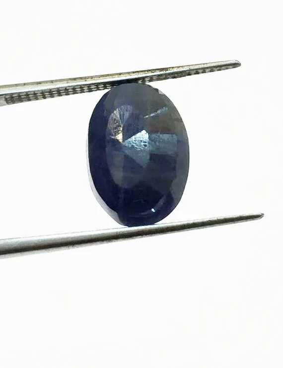 6.25 Ratti (5.46 Ct) Natural Non-Heat Non-Treated Blue Sapphire (Neelam)