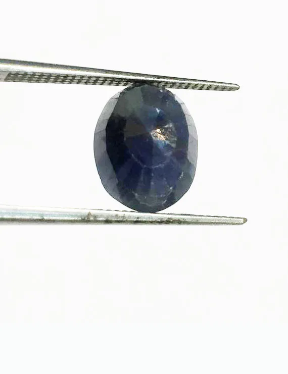 5.40 Ratti (4.85 Ct) Natural Non-Heat Non-Treated Blue Sapphire (Neelam)