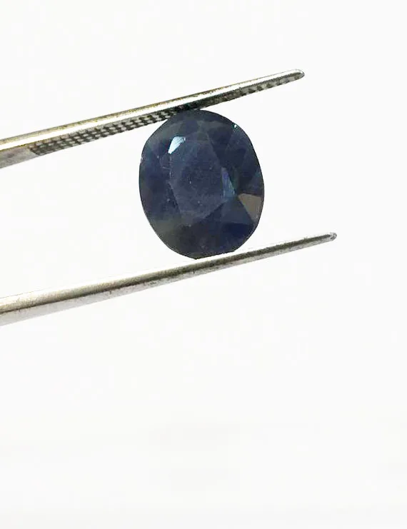 5.40 Ratti (4.85 Ct) Natural Non-Heat Non-Treated Blue Sapphire (Neelam)